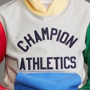 Sold out Todd Snyder x Champion Colorblock Hoodie
